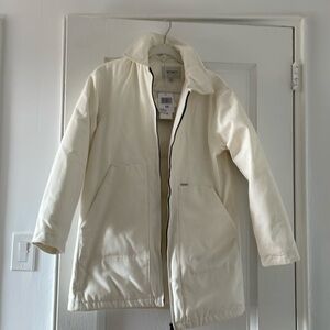 Carhartt Work in Progress white jacket, never worn
